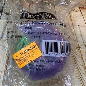 DecoPac Disney Fairies Tinker Bell Cake Topper Brand New birthday